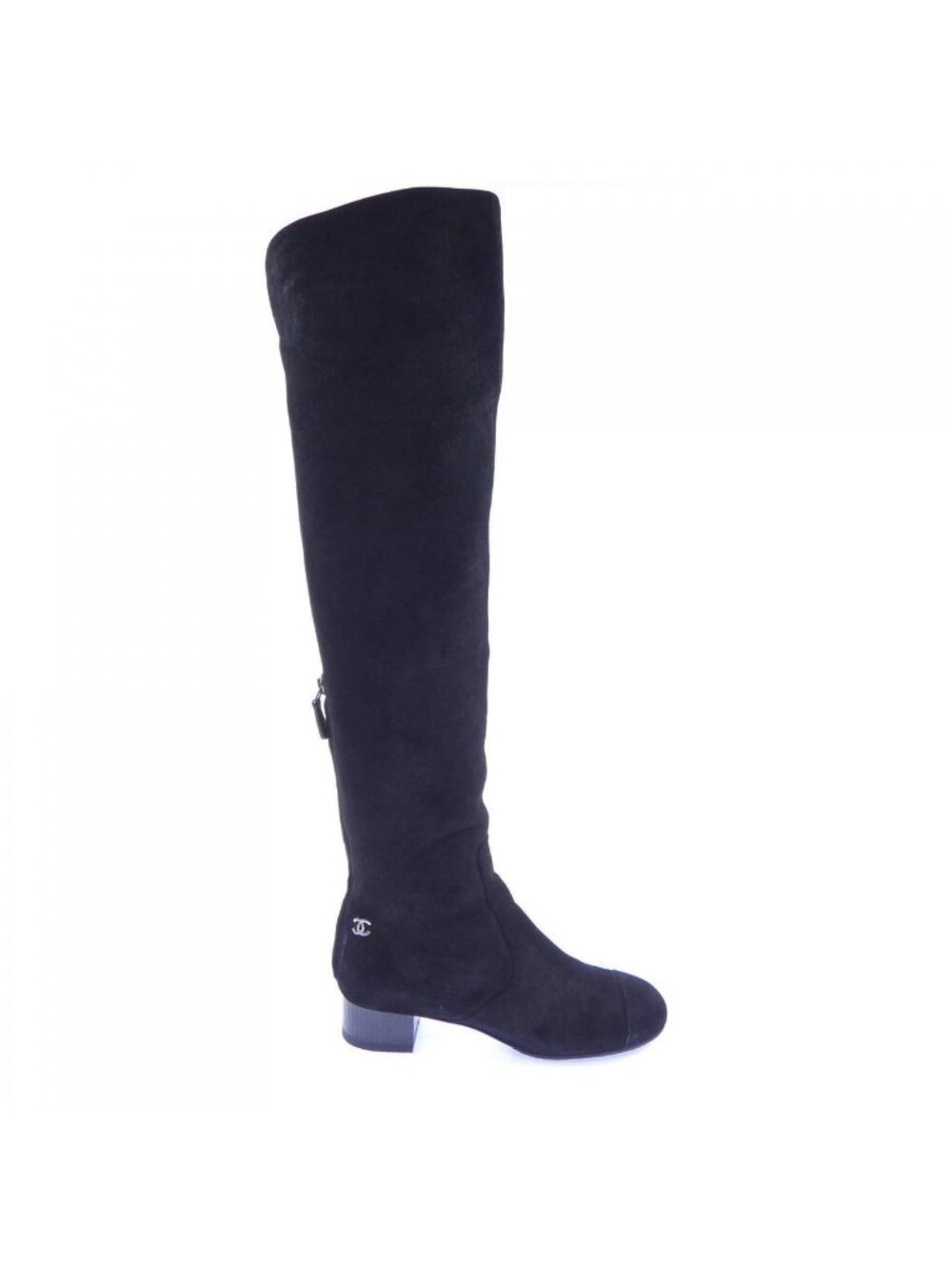 Chanel Long Boots Black